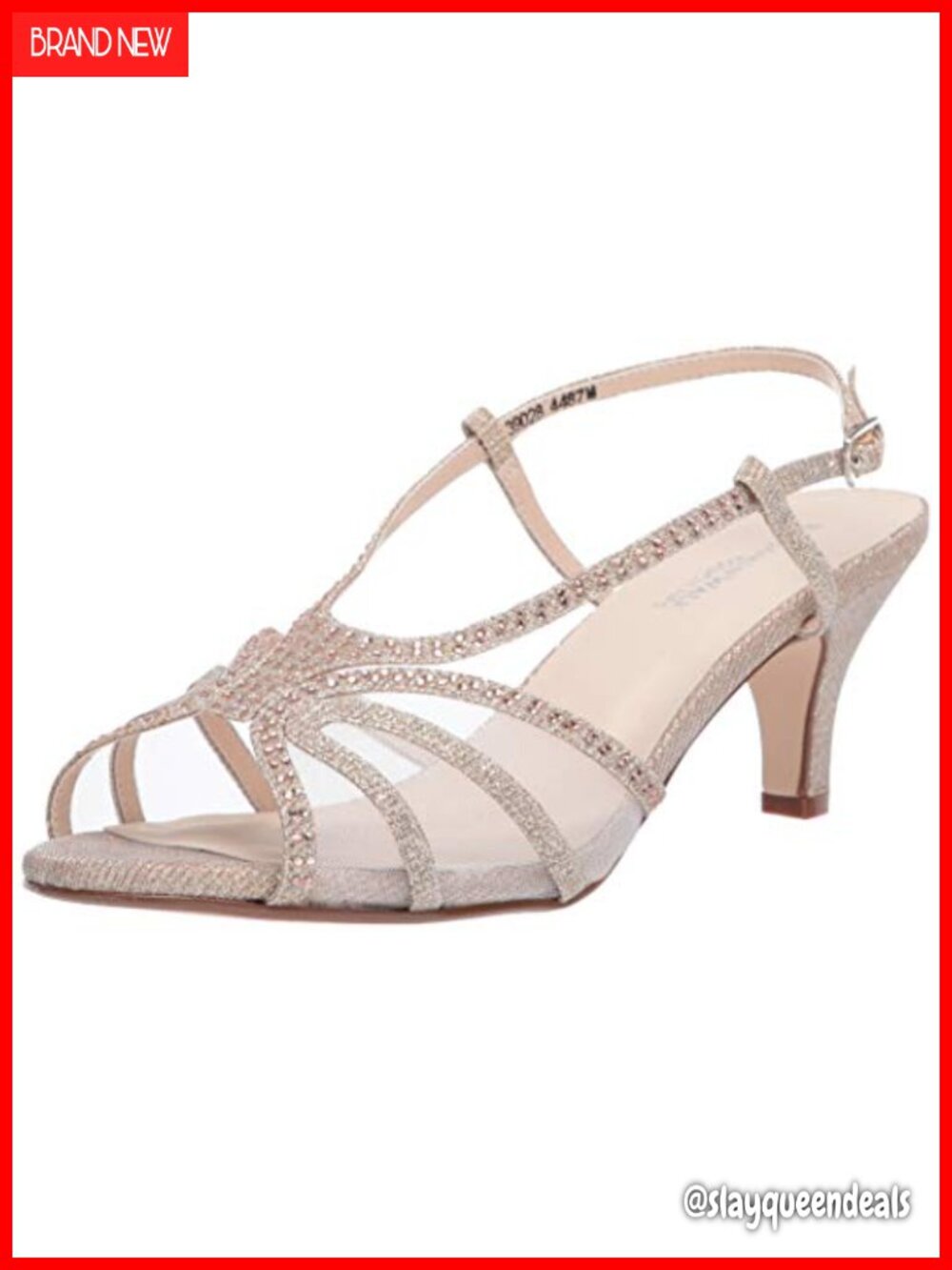 Touch Ups Clara Comfort Heeled Sandal Faux Leather